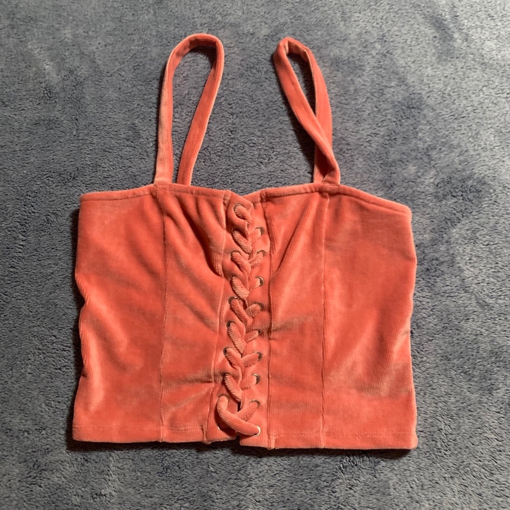 Corduroy Crop top